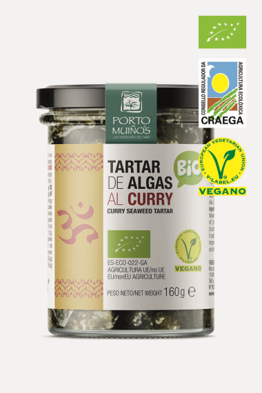 TARTARE D’ALGUES AU CURRY BIO