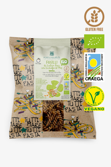 FUSILLI DE LENTILLES CORAIL...