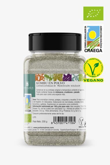 KOMBU EN POUDRE PET 200 g BIO